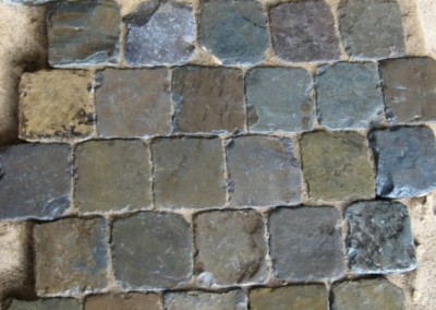 3. Historic Sidewalk Cobble® shown 'wet'